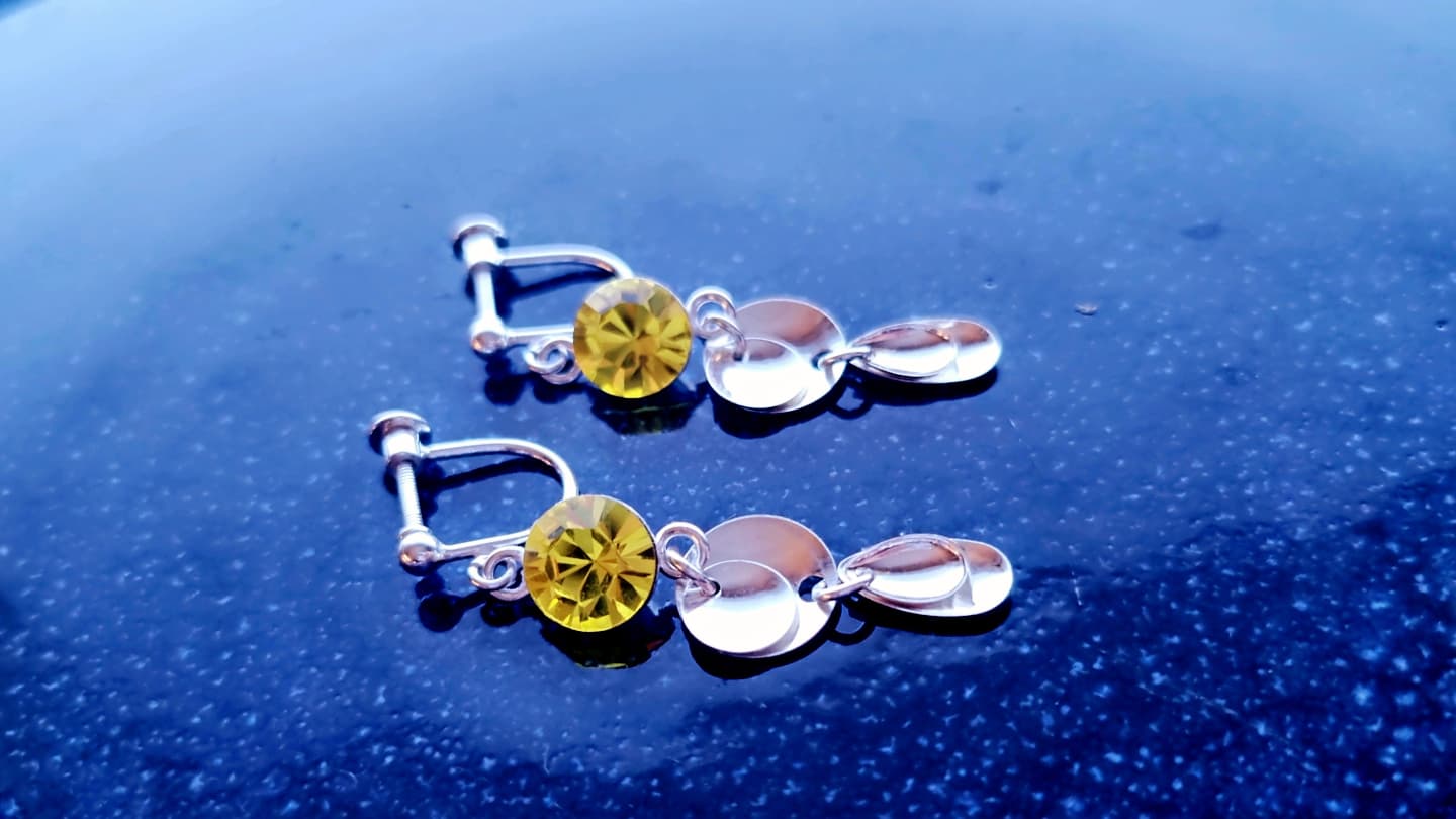 Clip on earrings