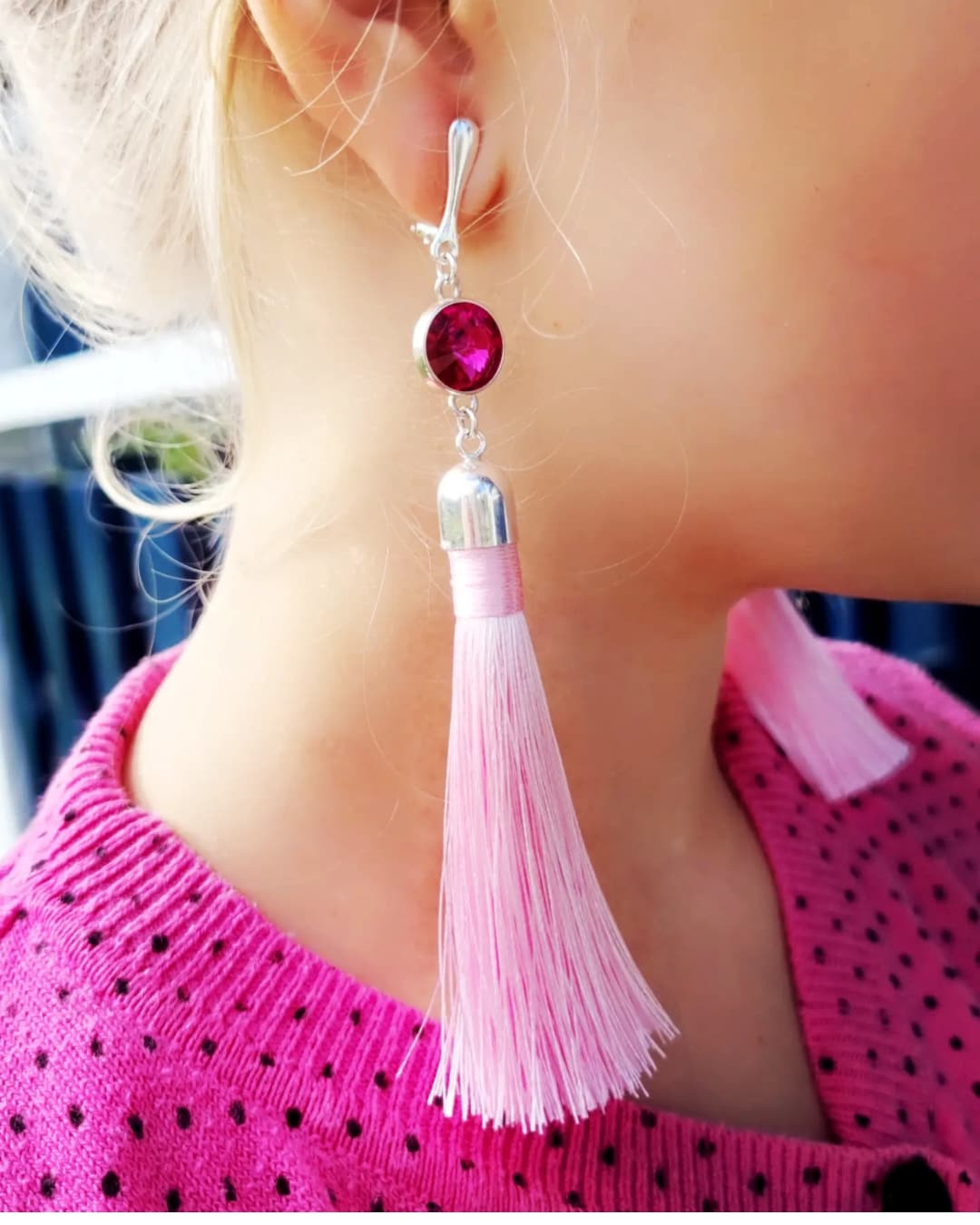 Diehppi tassel earrings