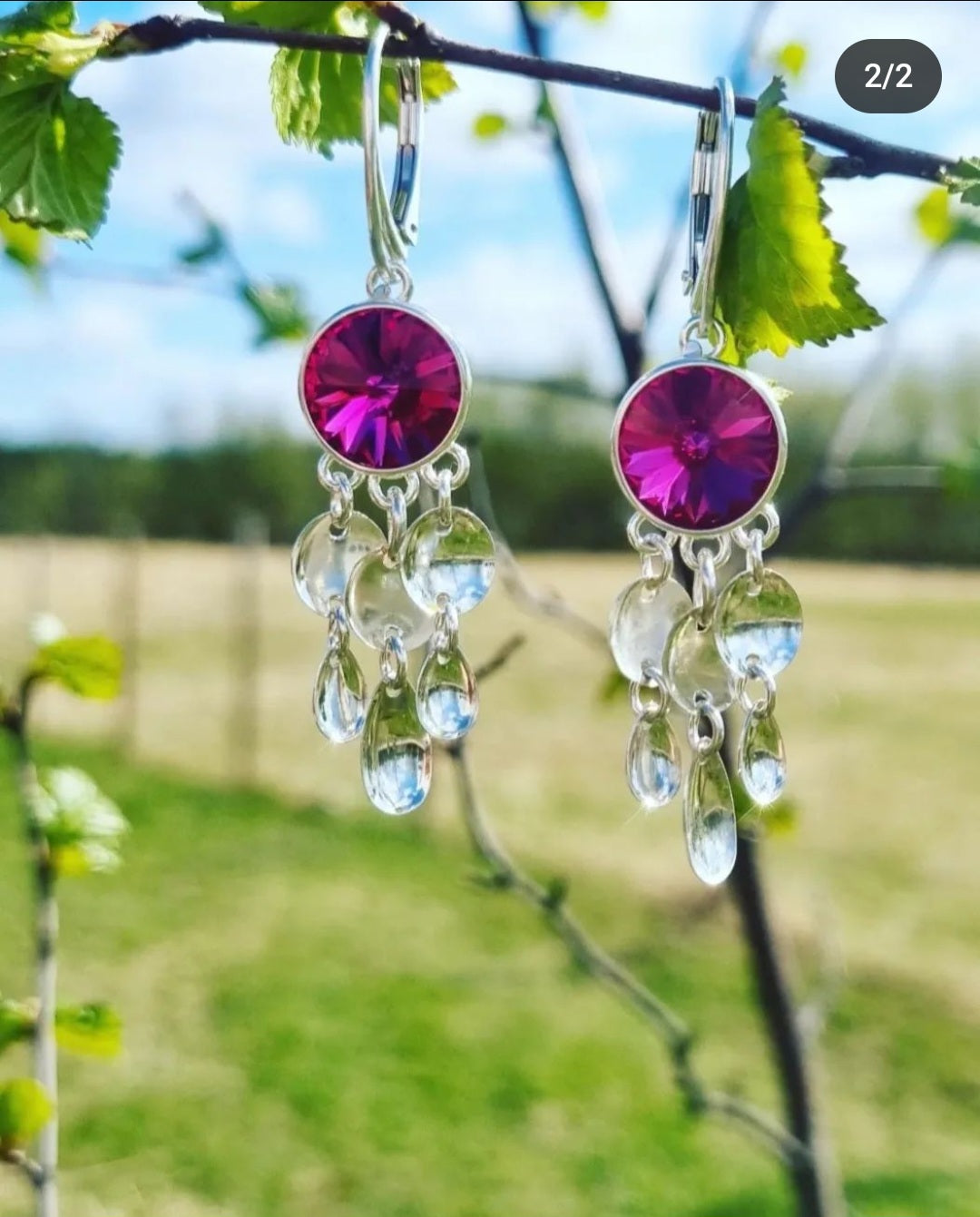 Cerise earrings