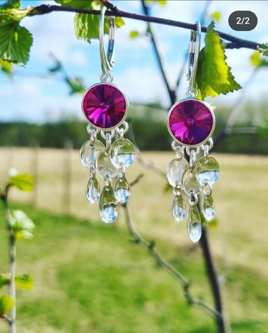 Cerise earrings