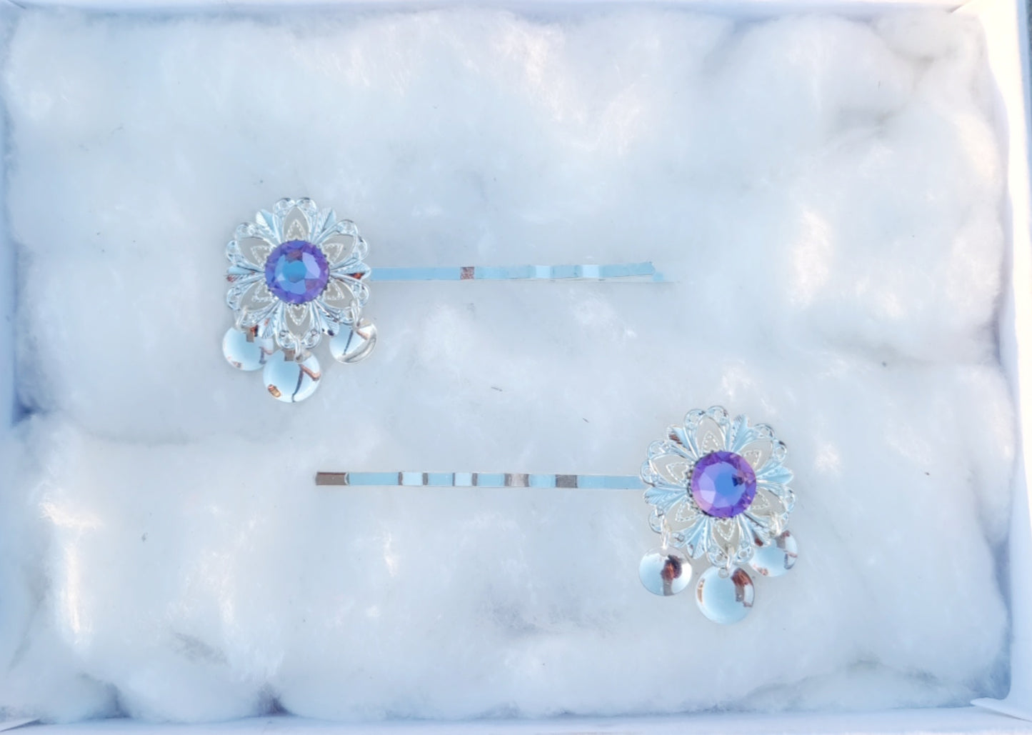 Lieđđi hairpin Violet