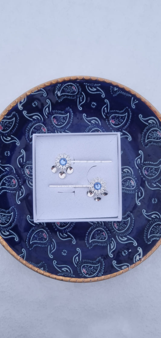 Risku hairpin Sapphire